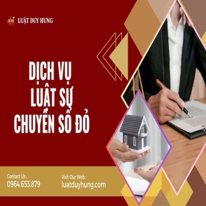 DỊCH VỤ LUẬT SƯ CHUYÊN SỔ ĐỎ