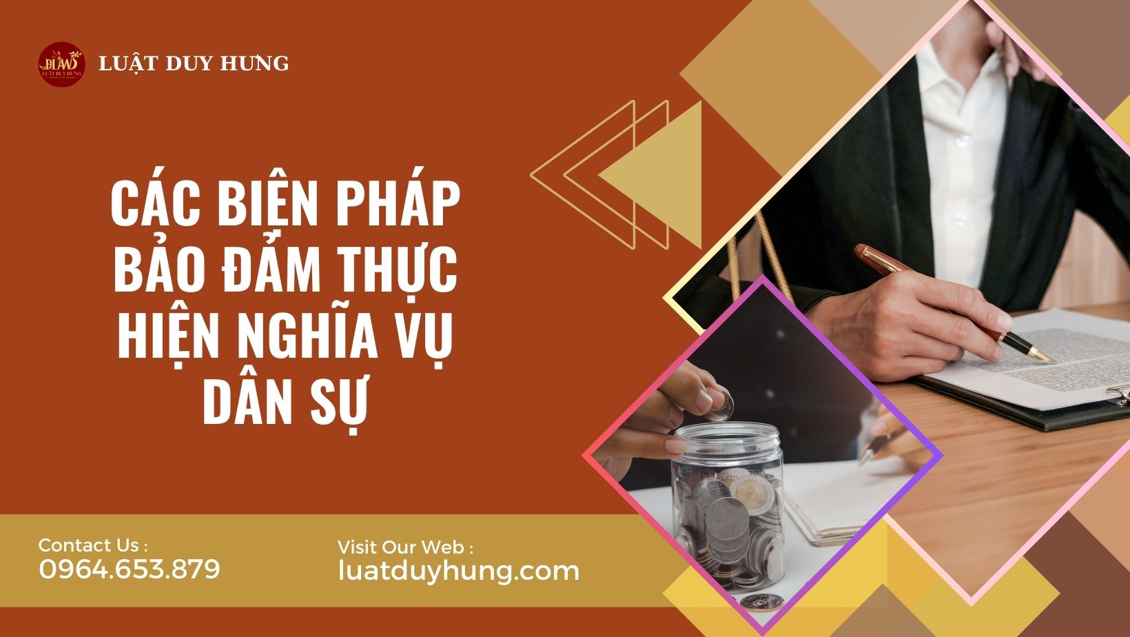 CÁC BIỆN PHÁP BẢO ĐẢM THỰC HIỆN NGHĨA VỤ DÂN SỰ