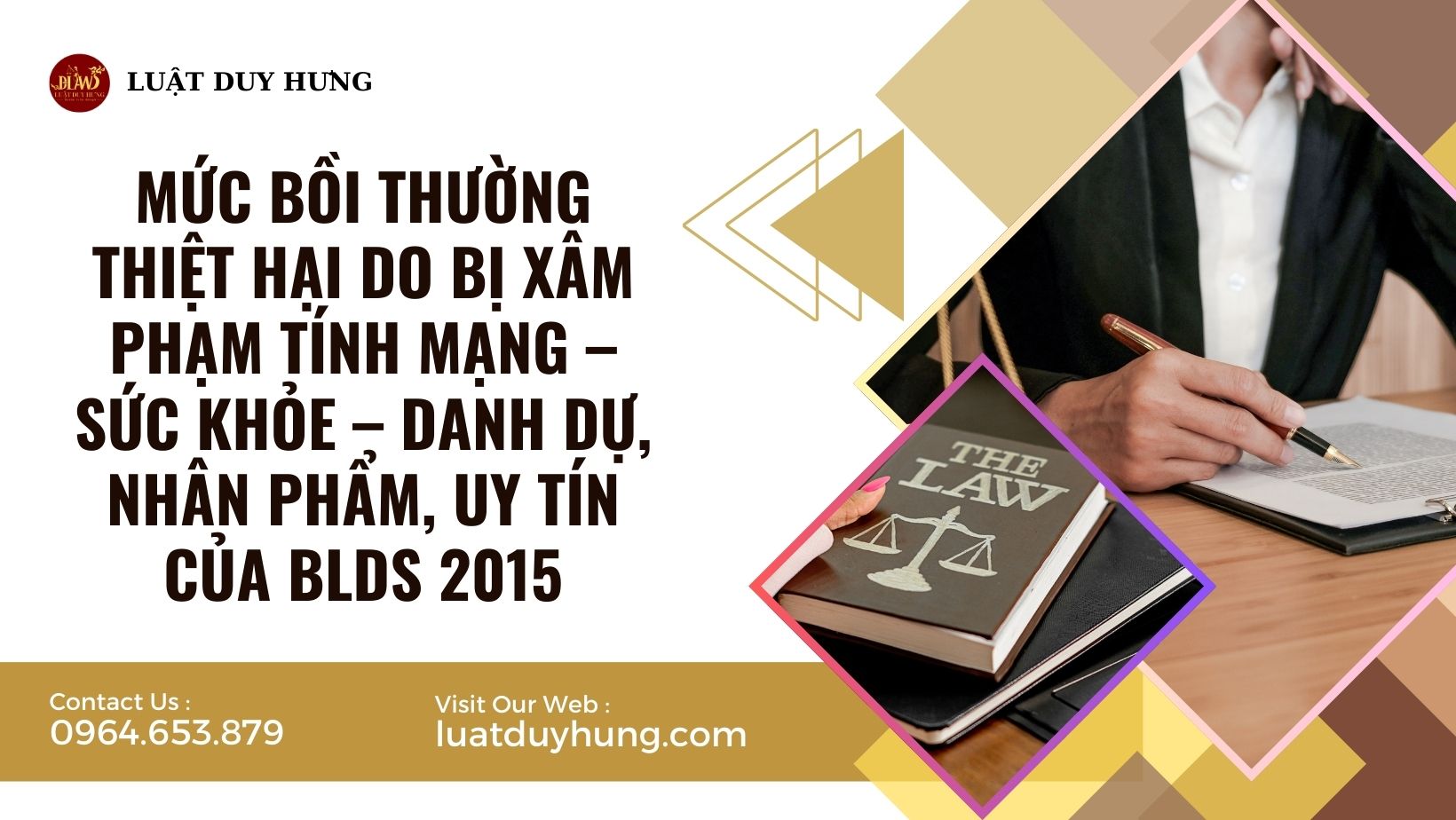 MỨC BỒI THƯỜNG THIỆT HẠI DO BỊ XÂM PHẠM TÍNH MẠNG – SỨC KHỎE – DANH DỰ, NHÂN PHẨM
