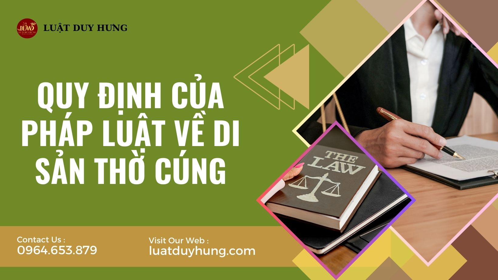 QUY ĐỊNH CỦA PHÁP LUẬT VỀ DI SẢN THỜ CÚNG