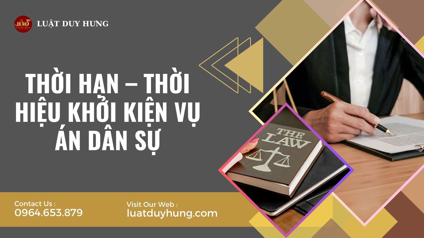 THỜI HẠN – THỜI HIỆU KHỞI KIỆN VỤ ÁN DÂN SỰ
