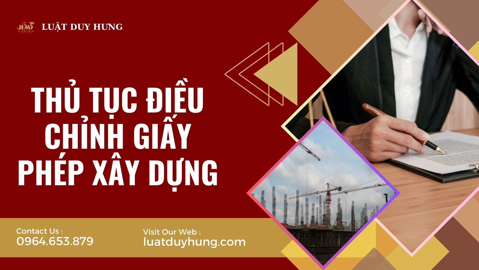 THỦ TỤC ĐIỀU CHỈNH GIẤY PHÉP XÂY DỰNG