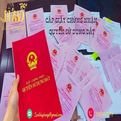 Cấp giấy chứng nhận quyền sử dụng đất