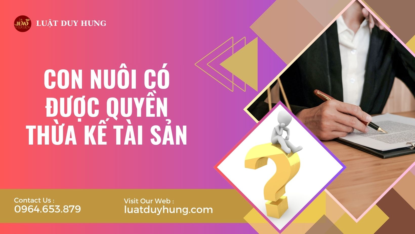 CON NUÔI CÓ ĐƯỢC QUYỀN THỪA KẾ TÀI SẢN