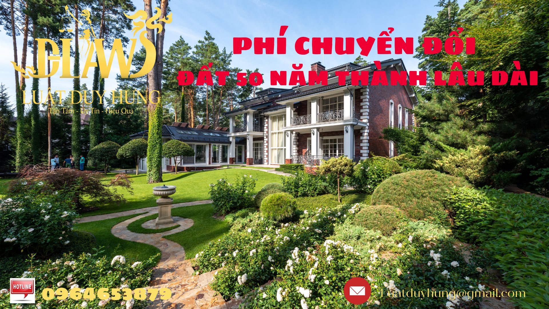 Phí chuyển đổi đất 50 năm sang đất ở