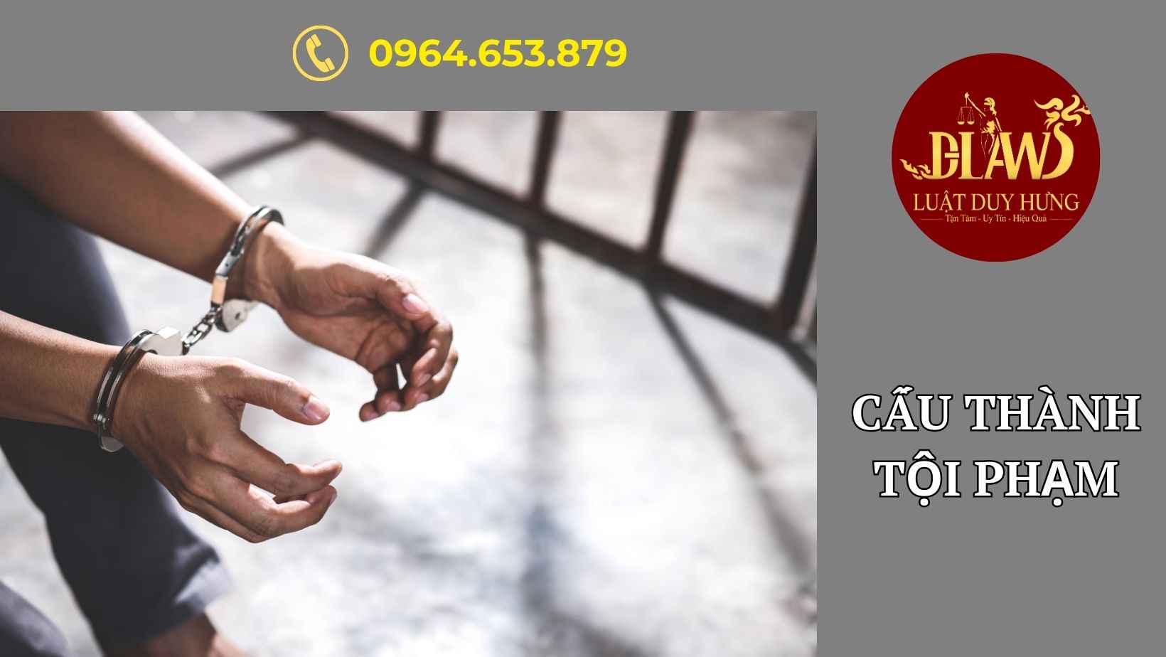 CẤU THÀNH TỘI PHẠM