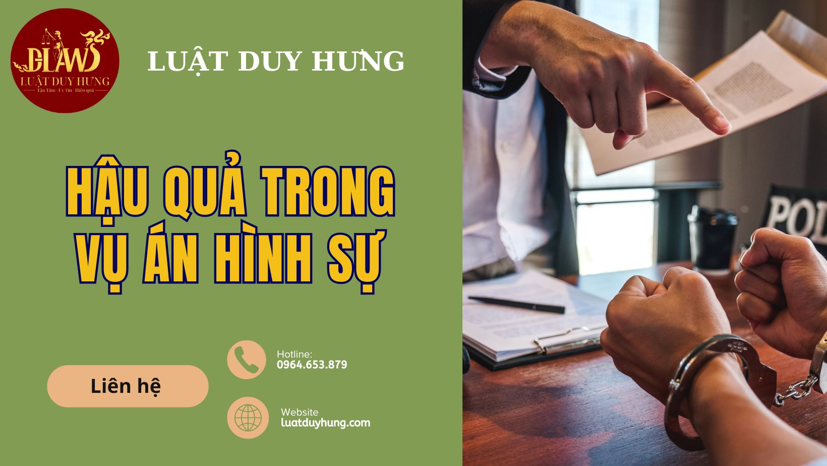 Hậu quả trong vụ án hình sự
