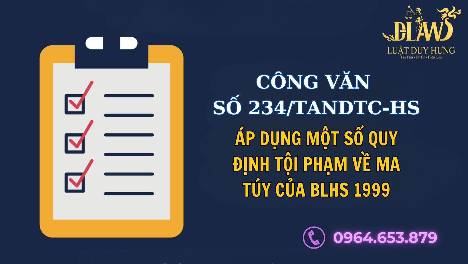 CÔNG VĂN SỐ 234/TANDTC-HS
