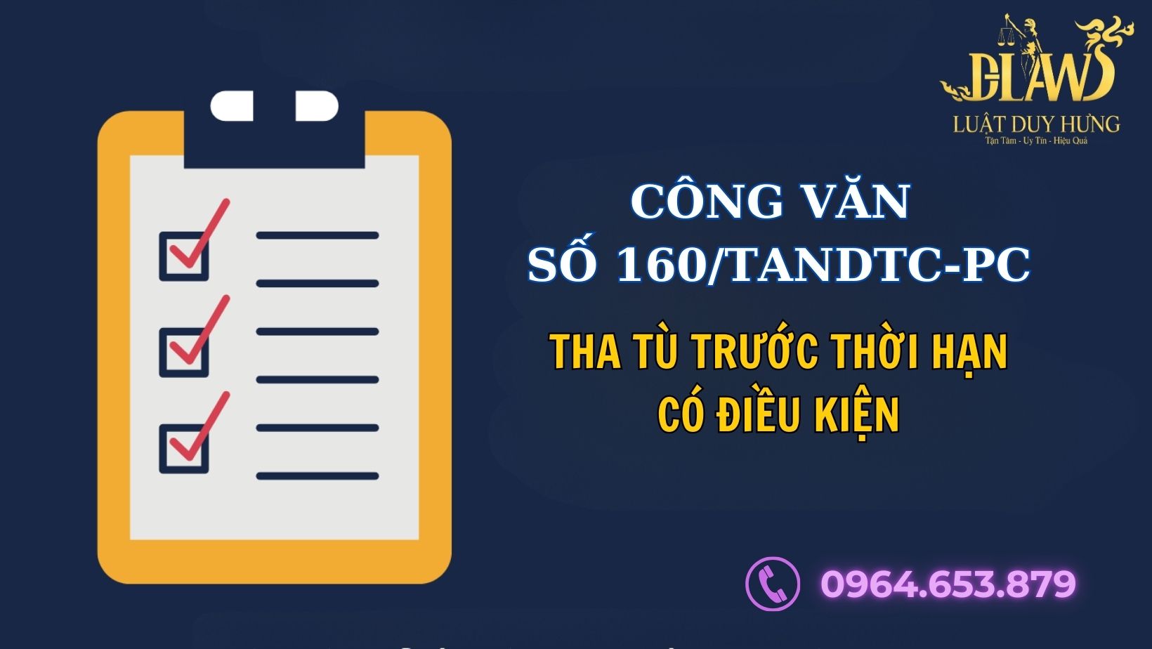 THA TÙ TRƯỚC THỜI HẠN CÓ ĐIỀU KIỆN