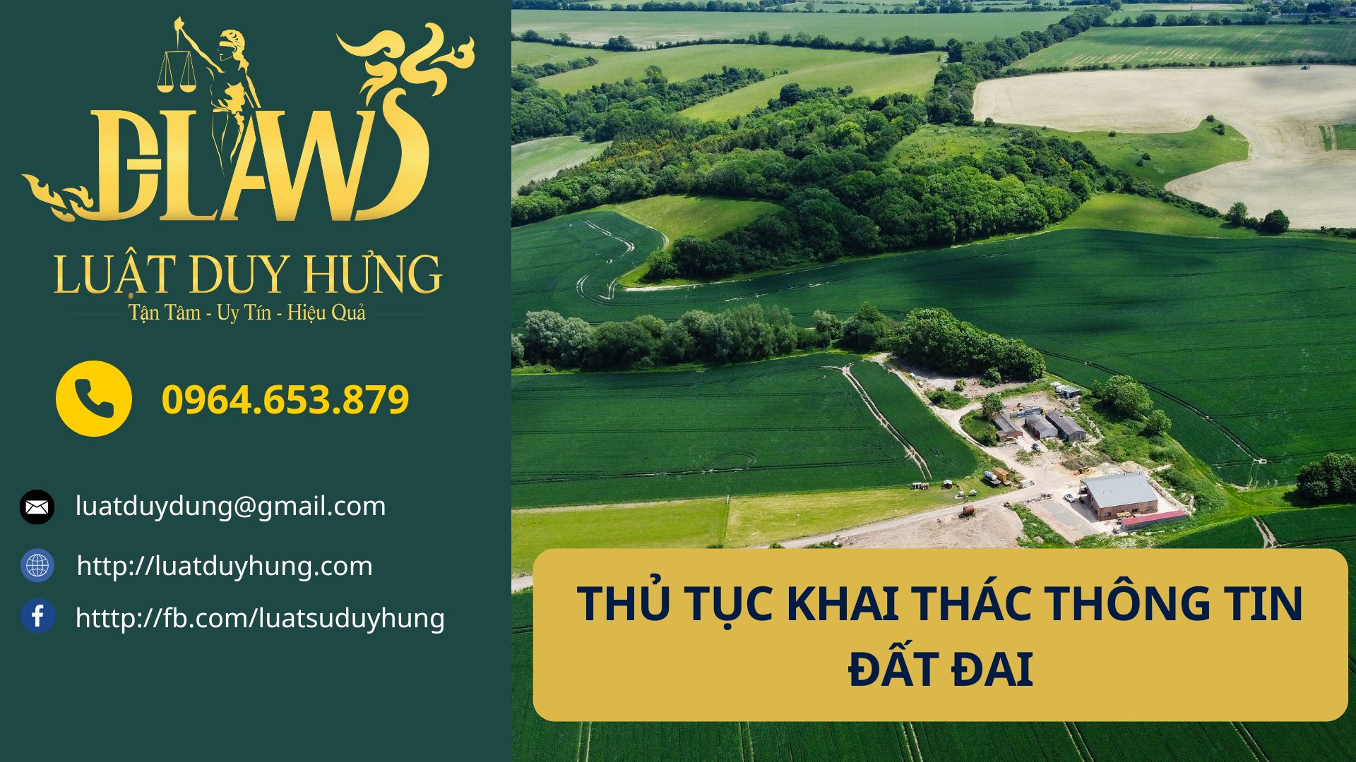 THỦ TỤC KHAI THÁC THÔNG TIN ĐẤT ĐAI