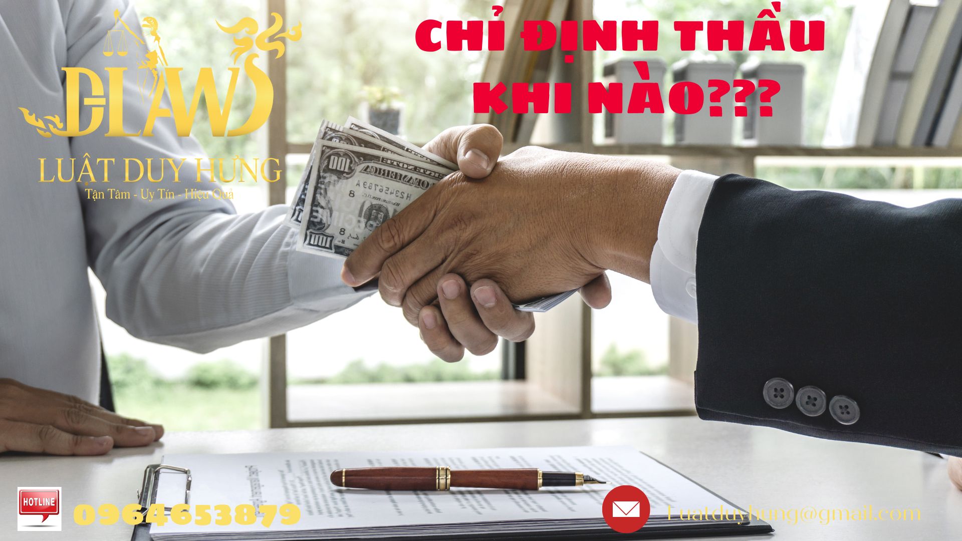 Chỉ định thầu khi nào