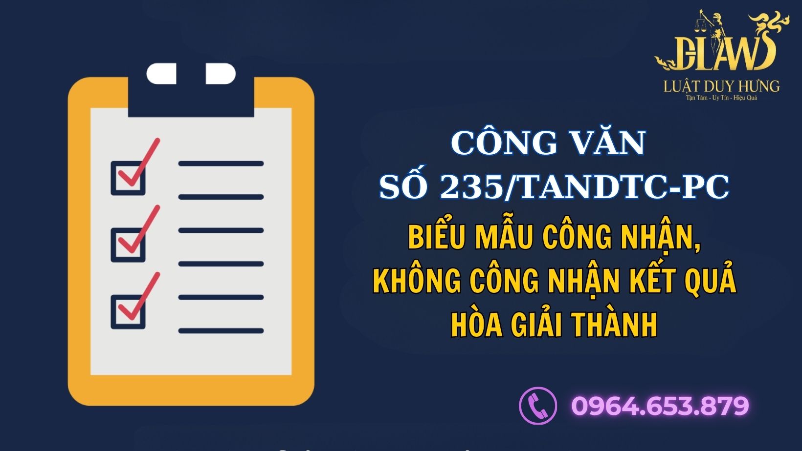 CÔNG VĂN SỐ 235/TANDTC-PC
