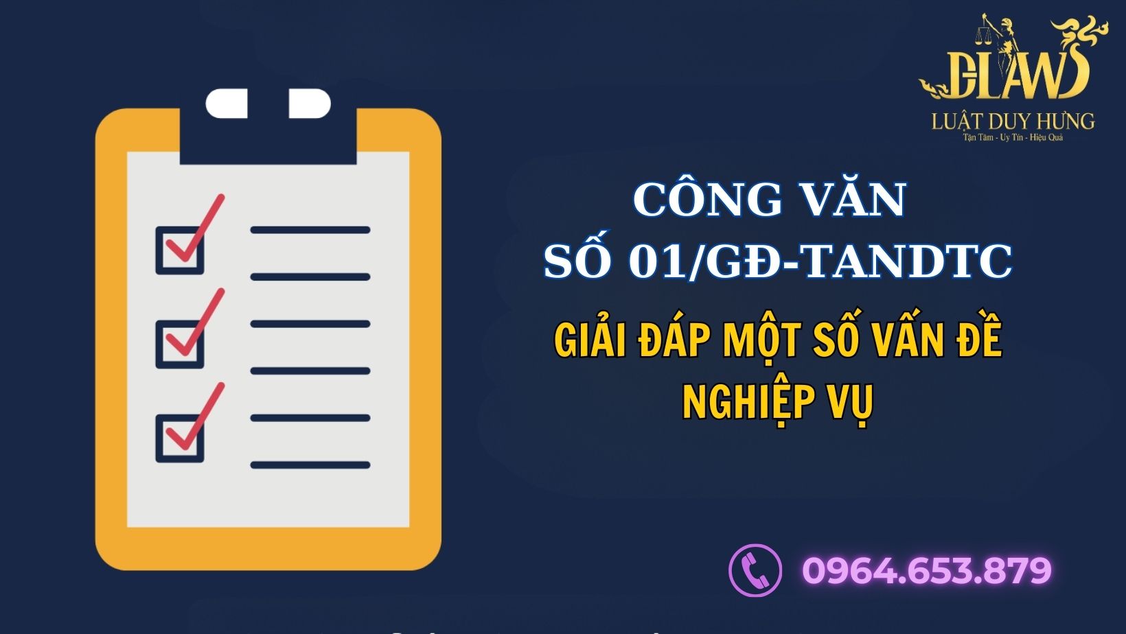 VĂN BẢN SỐ 01/GĐ-TANDTC GIẢI ĐÁP MỘT SỐ VẤN ĐỀ NGHIỆP VỤ
