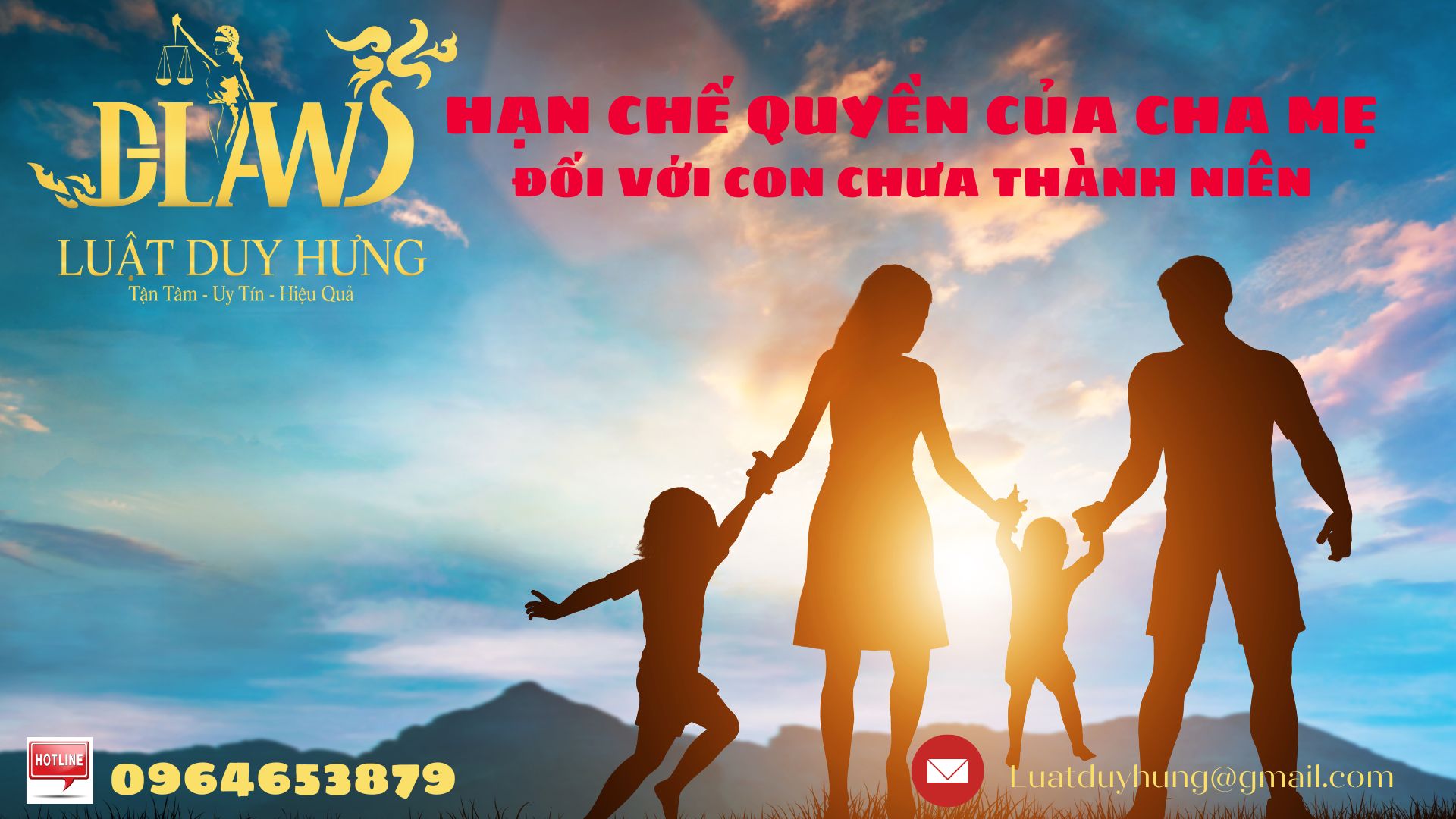Han che quyen cua cha me doi voi con chua thanh nien
