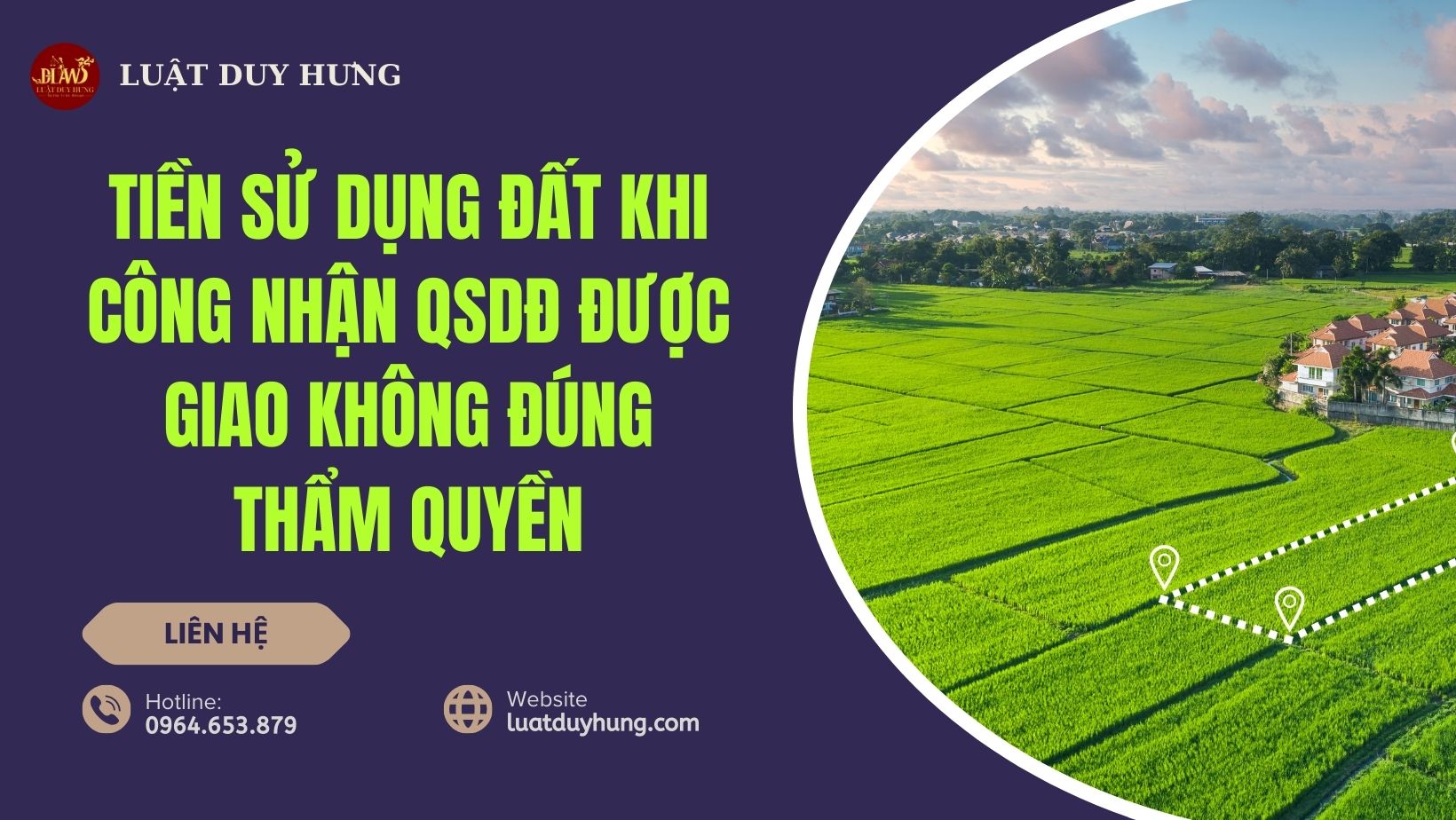 TIỀN SỬ DỤNG ĐẤT KHI CÔNG NHẬN QSDĐ ĐƯỢC GIAO KHÔNG ĐÚNG THẨM QUYỀN