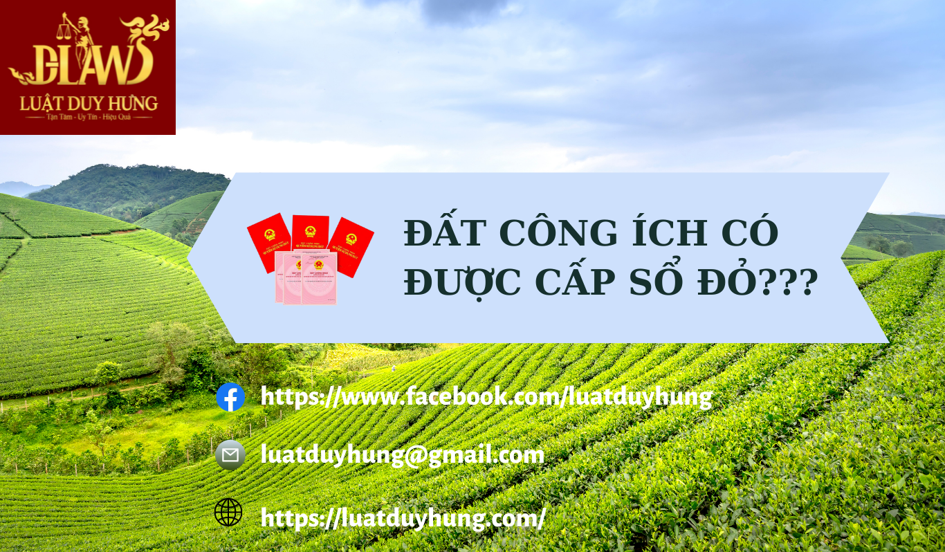 đất công ích có được cấp sổ đỏ