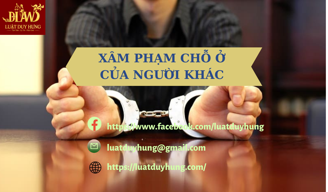 xam pham cho o cua nguoi khac bi xu ly the nao 