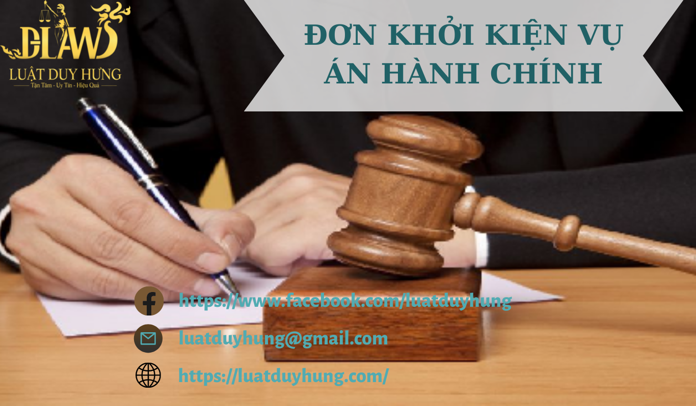 don khoi kien vu an hanh chinh