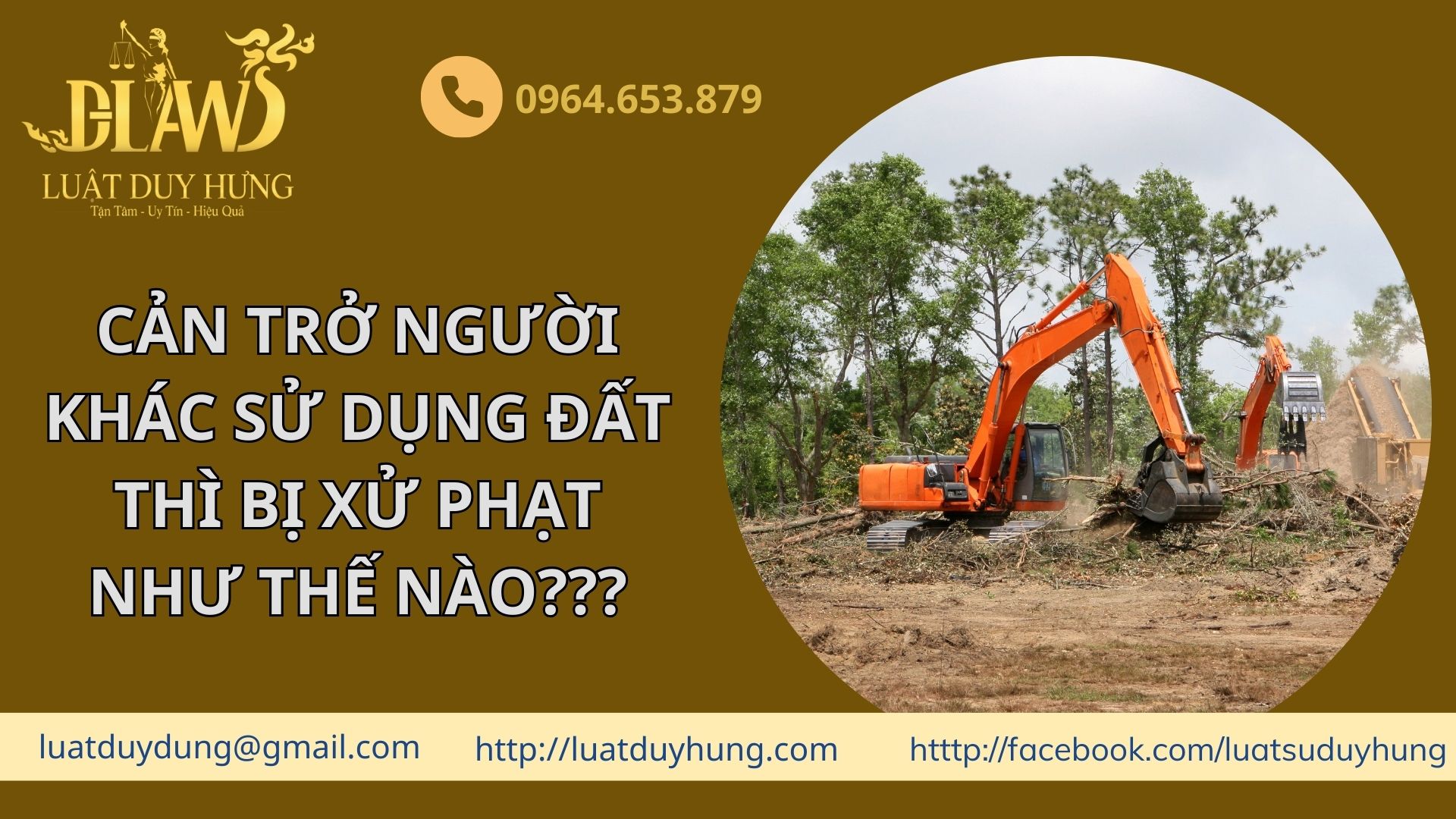 cản trở người khác sử dụng đất