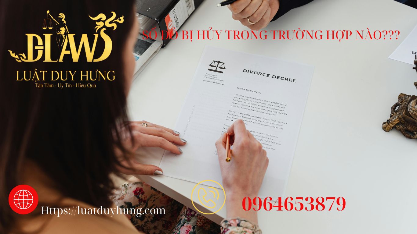 hủy giấy chứng nhận quyền sử dụng đất