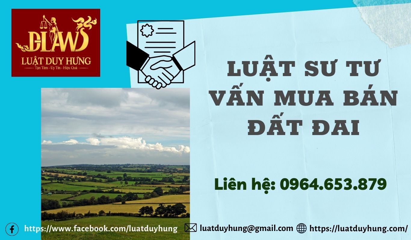 luật sư tư vấn mua bán đất đai