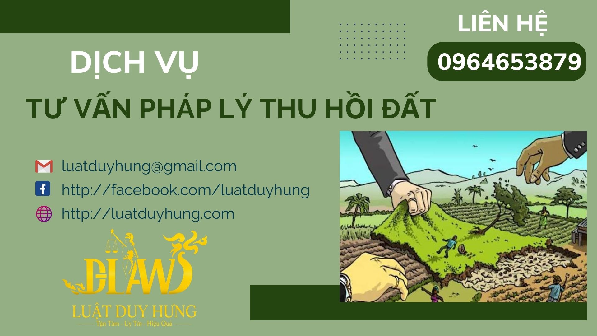 Dịch vụ tư vấn pháp lý thu hồi đất