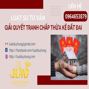 Giải quyết thừa kế tranh chấp đất đai
