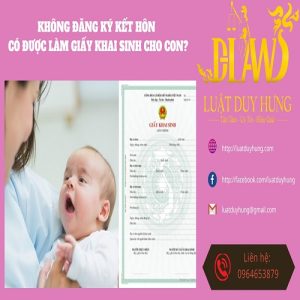 Không đăng ký kết hôn