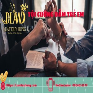 Tội cưỡng dâm trẻ em