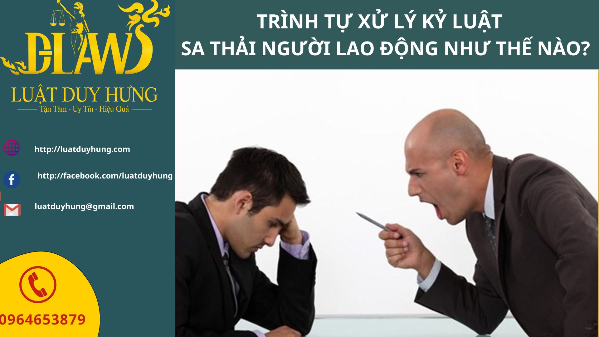 TRÌNH TỰ SA THẢI
