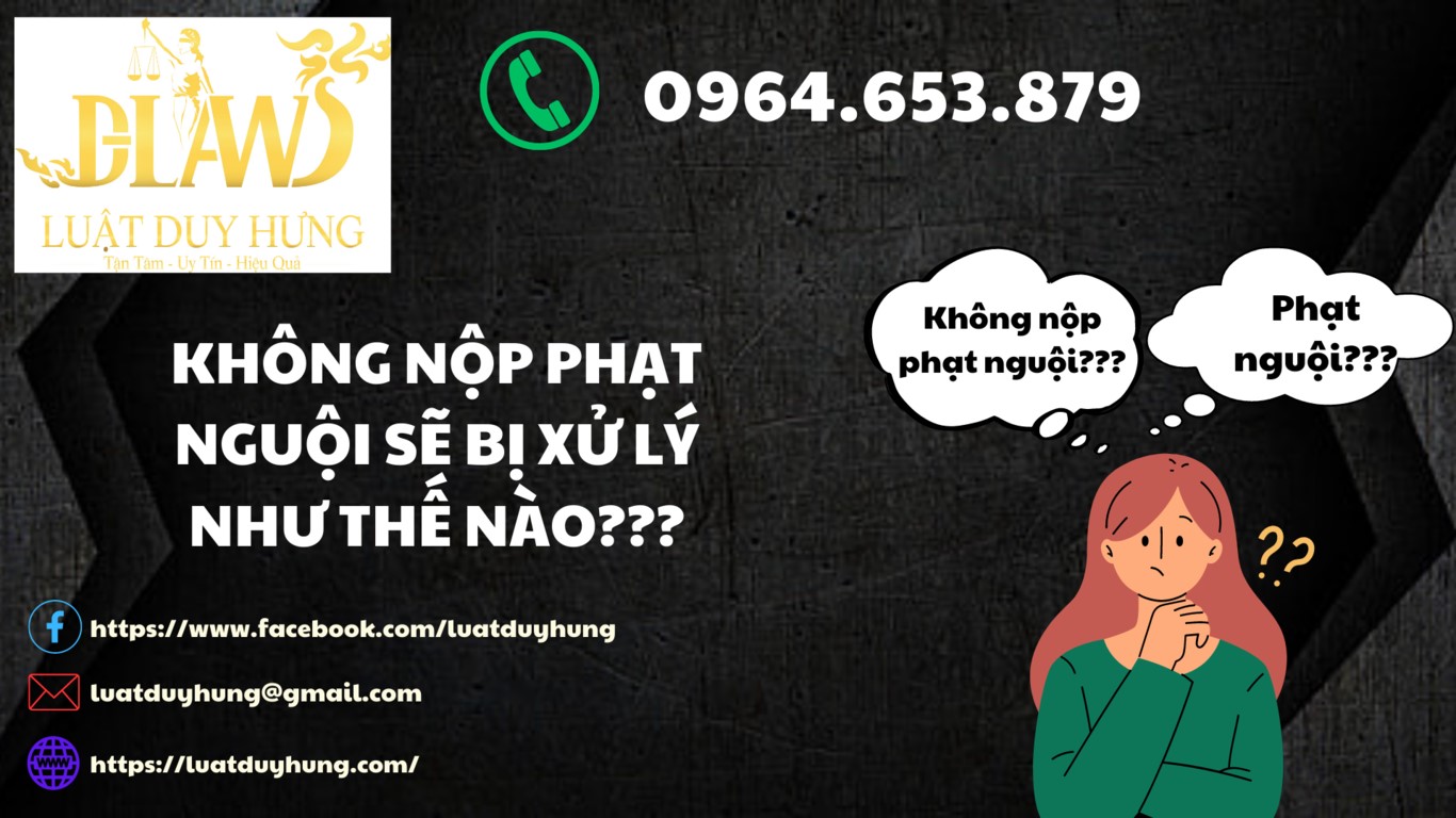 Không nộp phạt nguội 