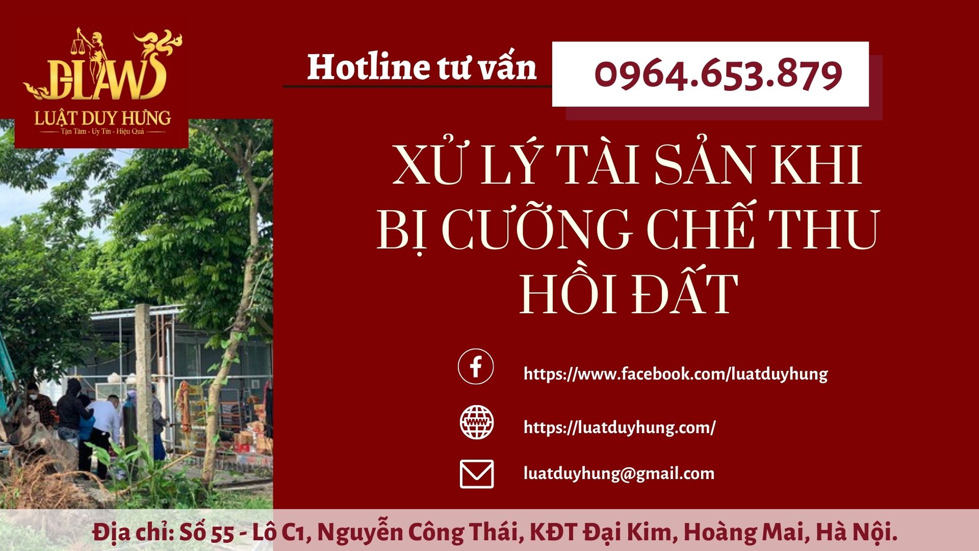 XỬ LÝ TÀI SẢN KHI BỊ CƯỠNG CHẾ THU HỒI ĐẤT
