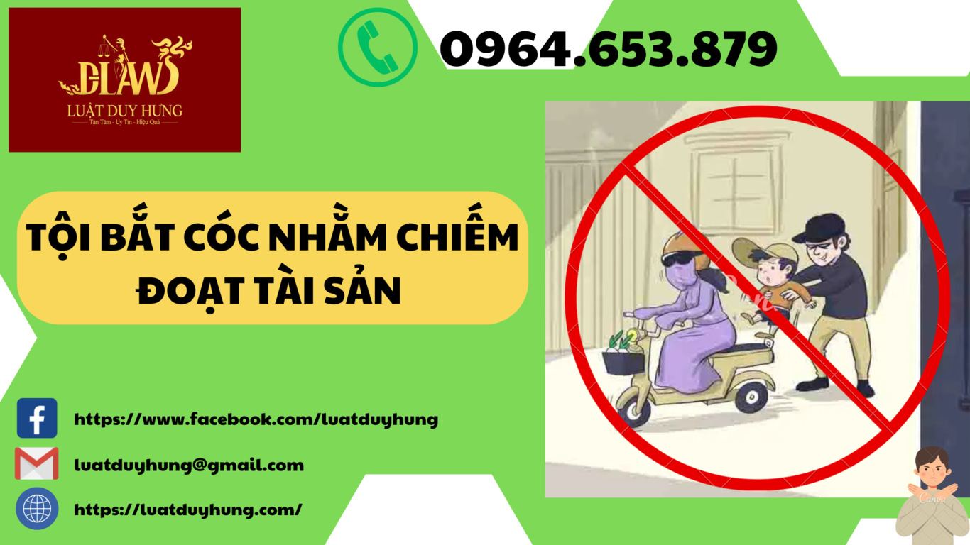 TỘI BẮT CÓC NHẰM CHIẾM ĐOẠT TÀI SẢN