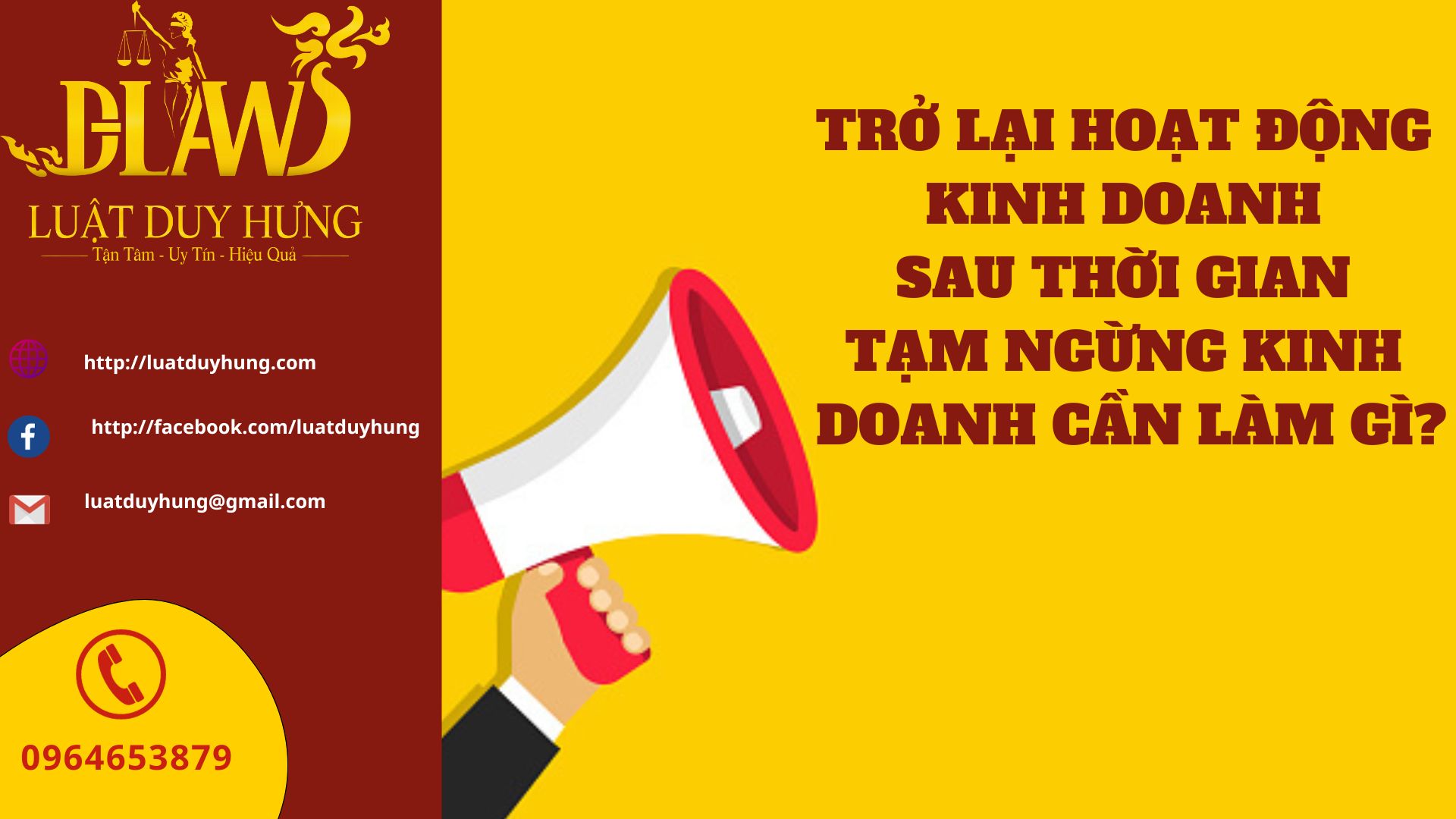TRỞ LẠI KINH DOANH