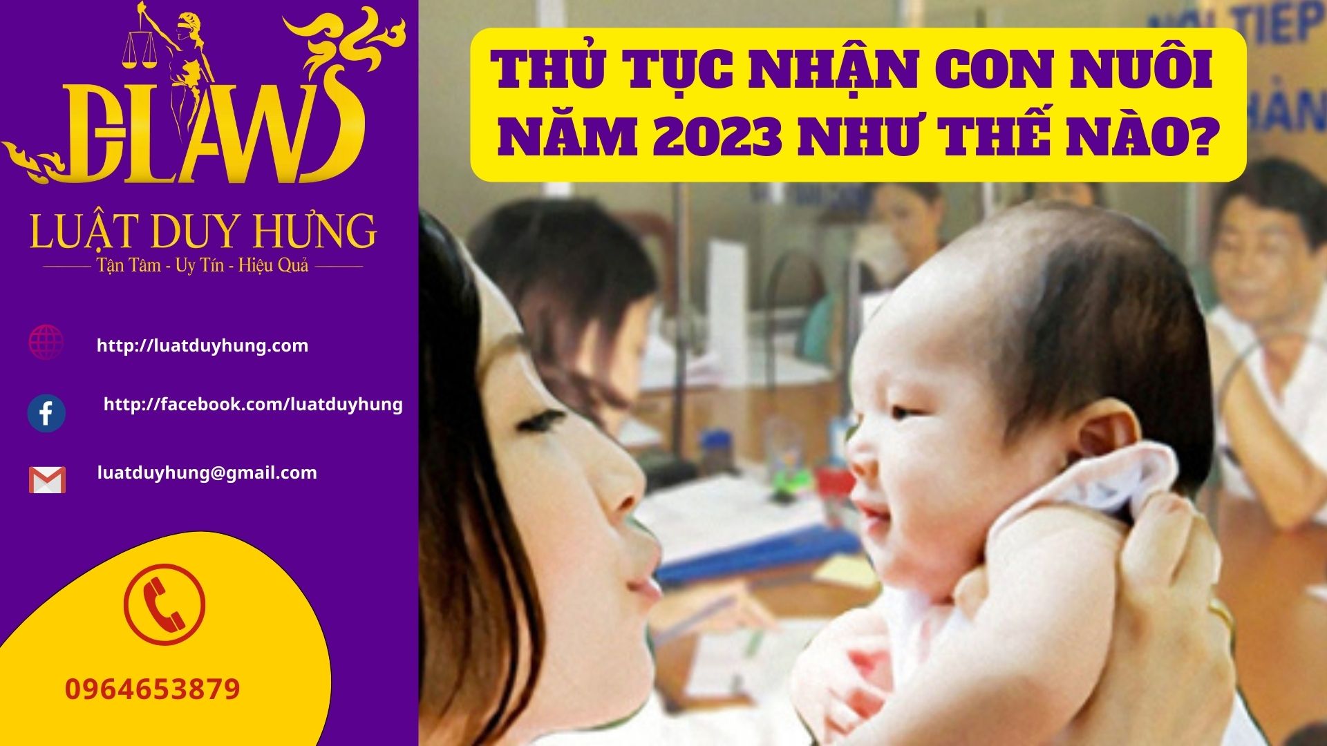 NHẬN NUÔI CON NUÔI