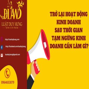 Hoạt động lại Doanh nghiệp