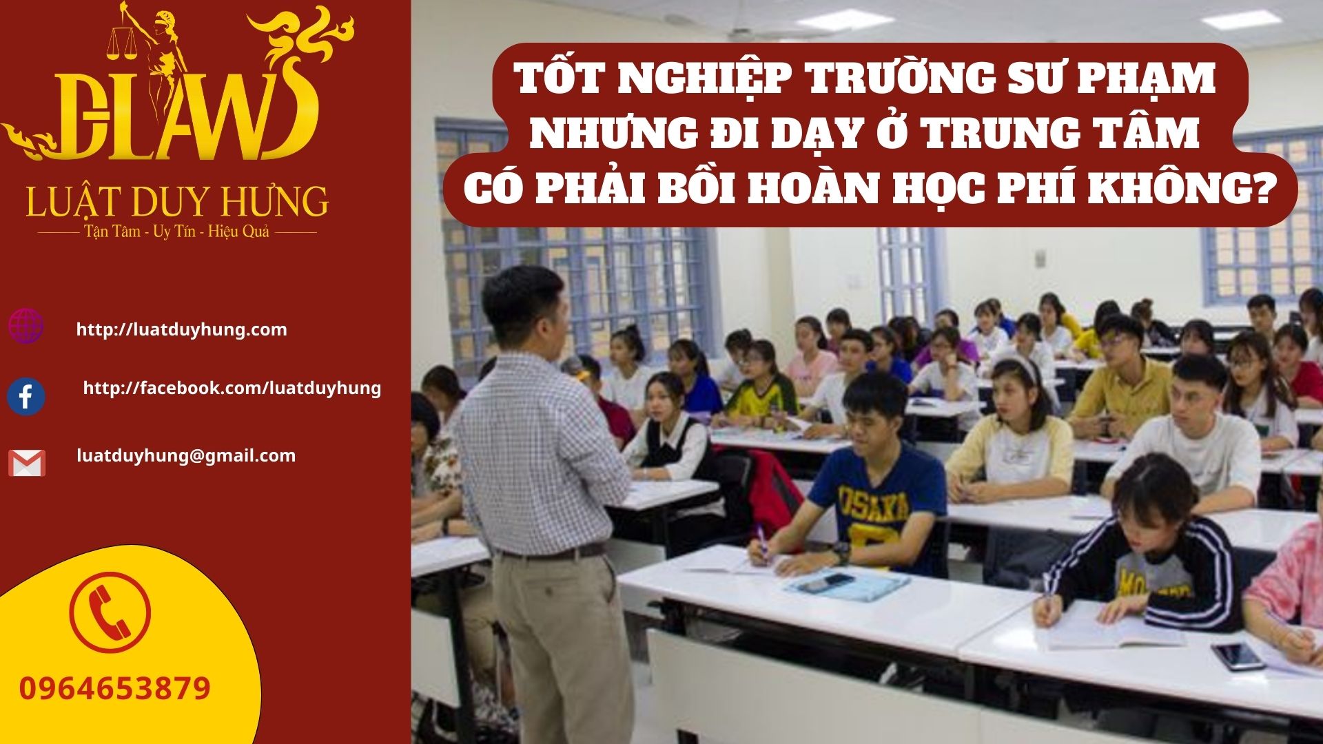 Tốt nghiệp trường đại học sư phạm