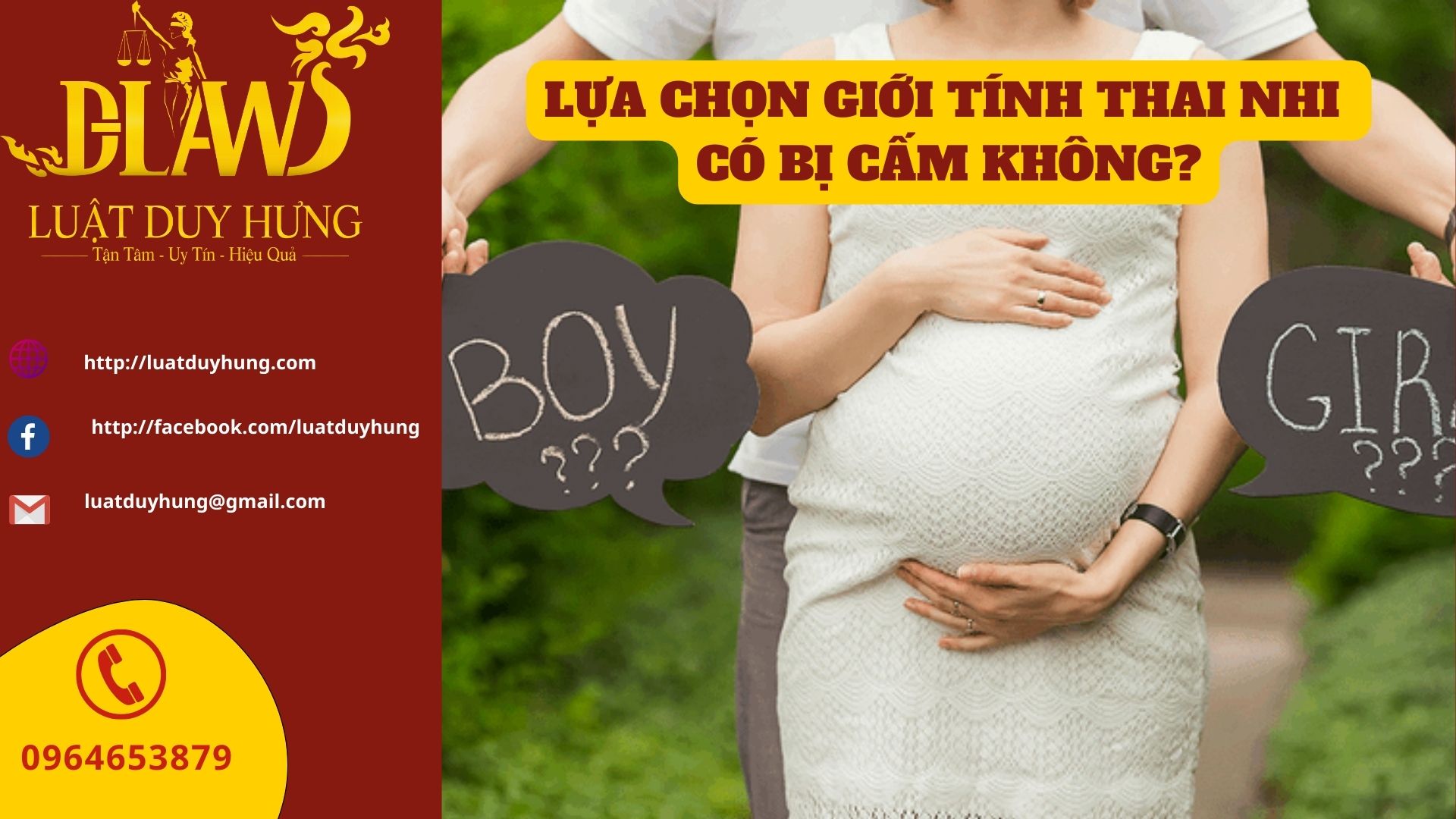 LỰA CHỌN GIỚI TÍNH THAI NHI CÓ BỊ CẤM KHÔNG?