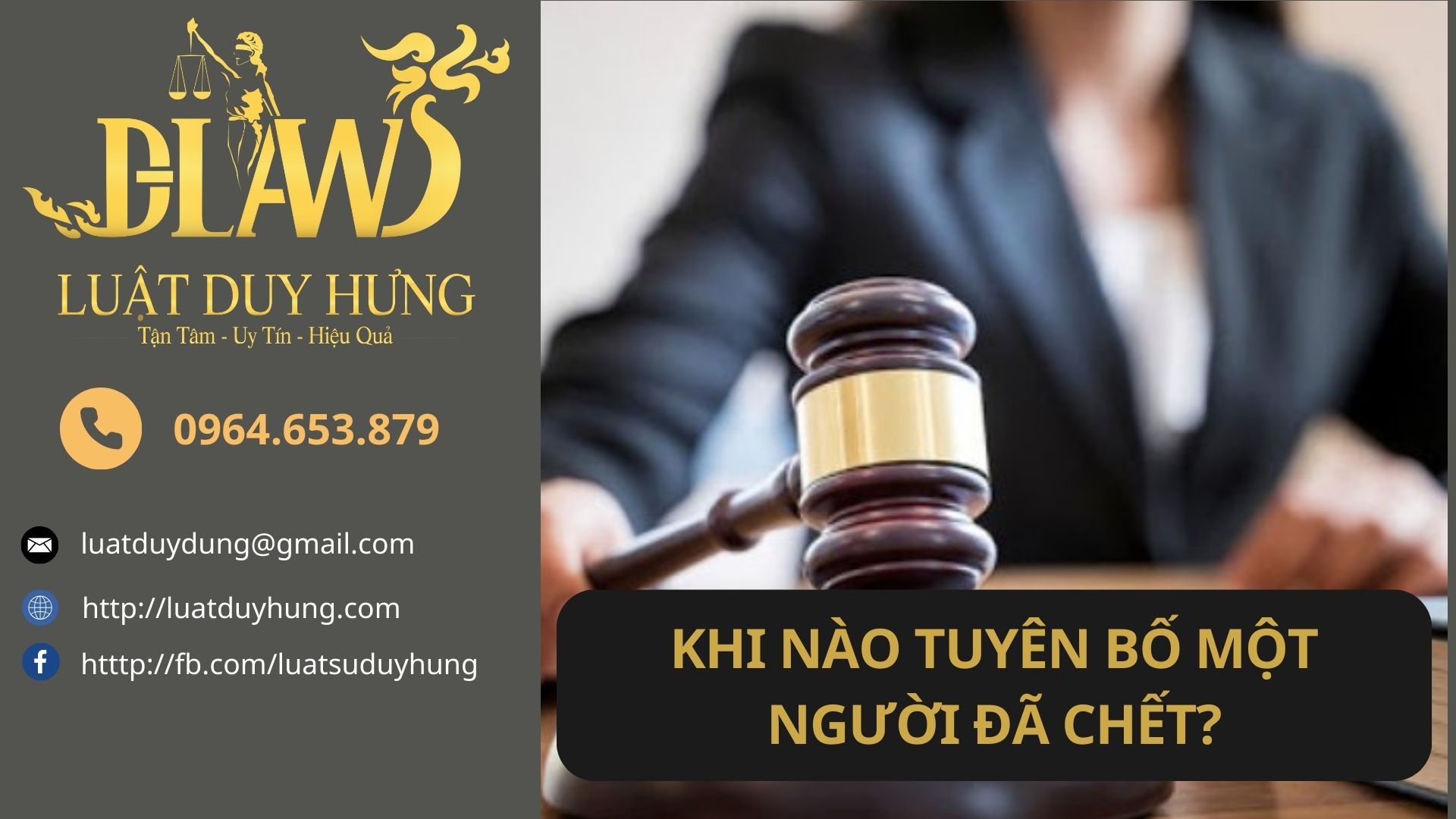 Tuyên bố một người đã chết