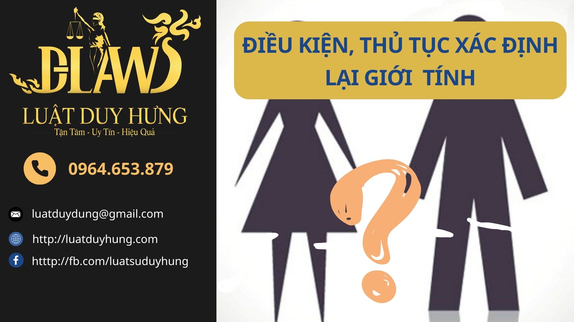 XÁC ĐỊNH LẠI GIỚI  TÍNH