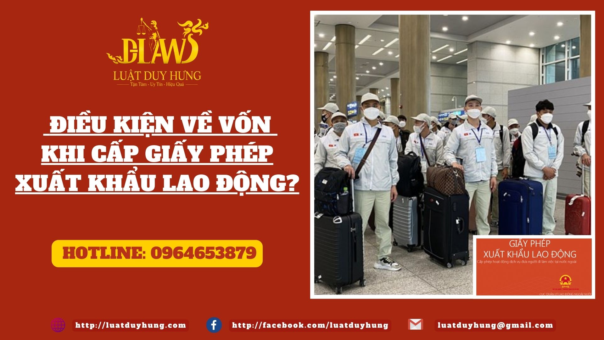 ĐIỀU KIỆN CẤP GIẤY PHÉP XUẤT KHẨU LAO ĐỘNG