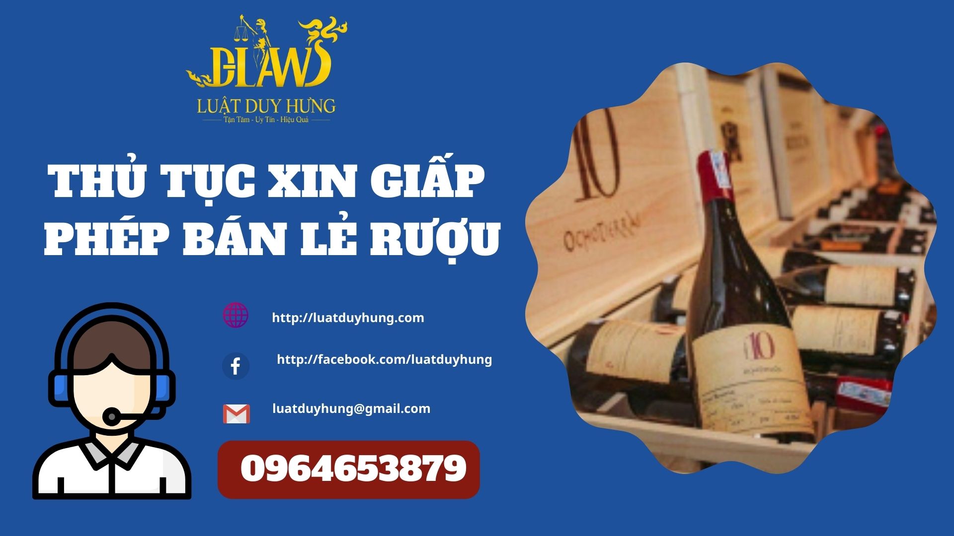 THỦ TỤC XIN GIẤP PHÉP BÁN LẺ RƯỢU