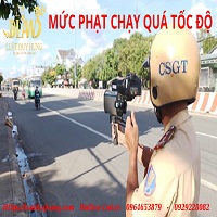 mức phạt chạy xe quá tốc độ