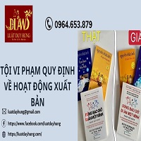 Tội vi phạm quy định về hoạt động xuất bản