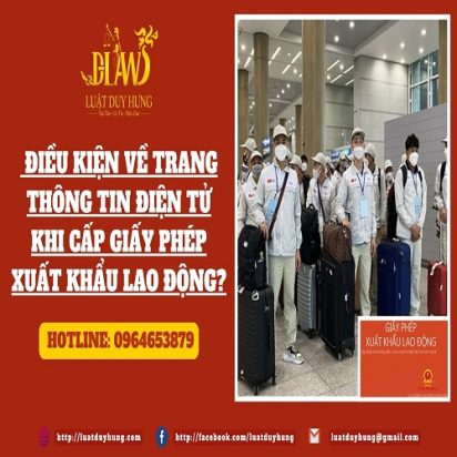 Điều kiện xuất khẩu lao động