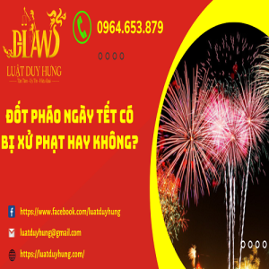 Đốt pháo ngày tết