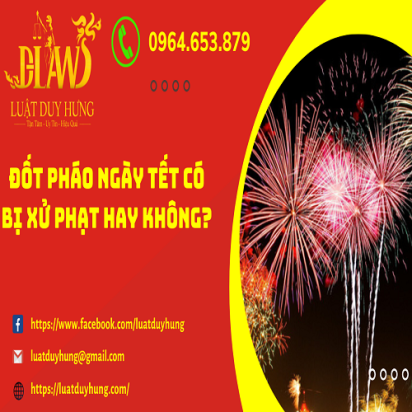 Đốt pháo ngày tết