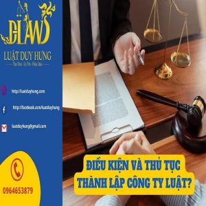 Thành lập công ty luật