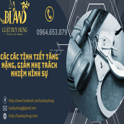 Tình tiết tăng nặng giảm nhẹ