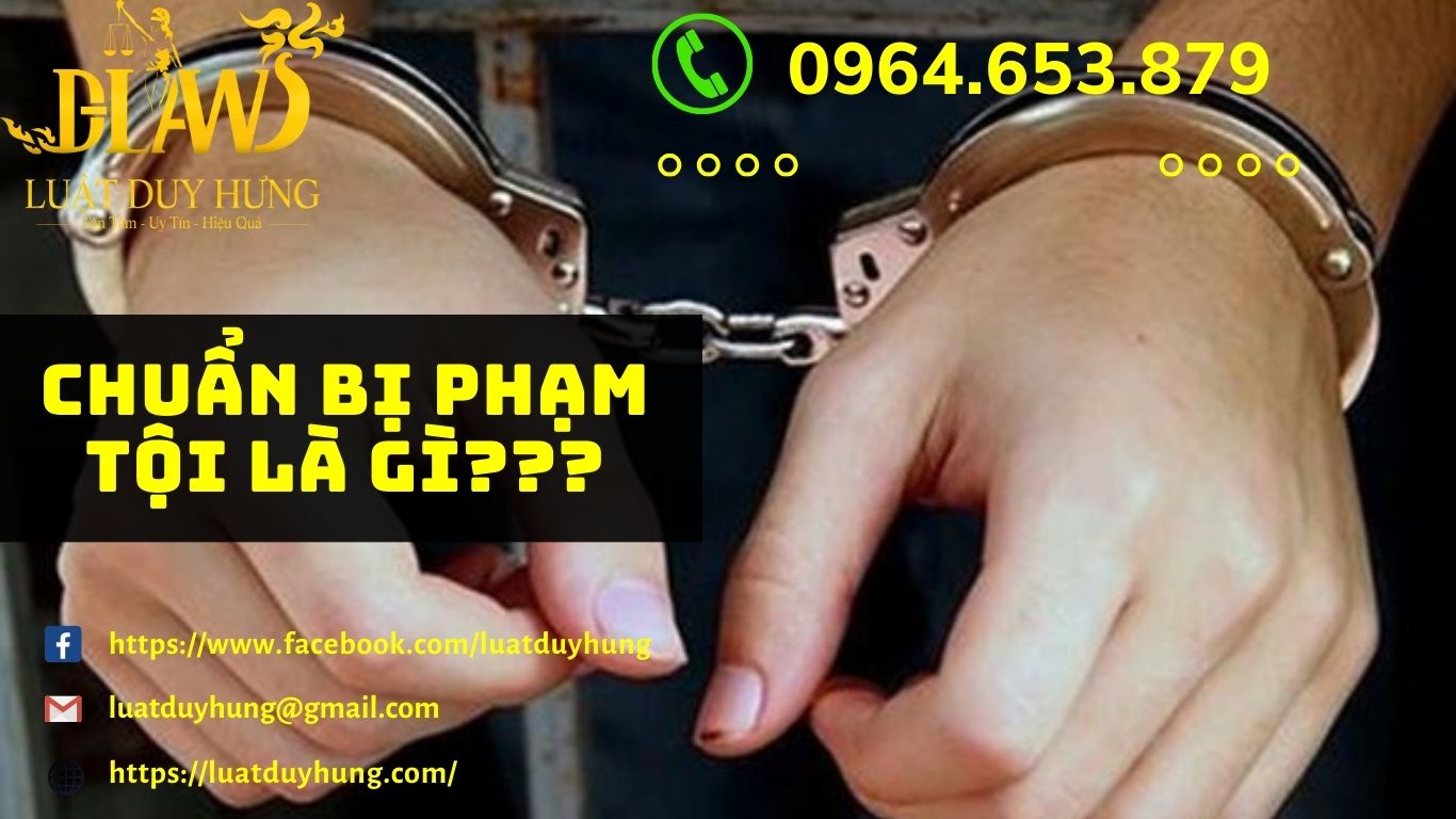 chuẩn bị phạm tội là gì?